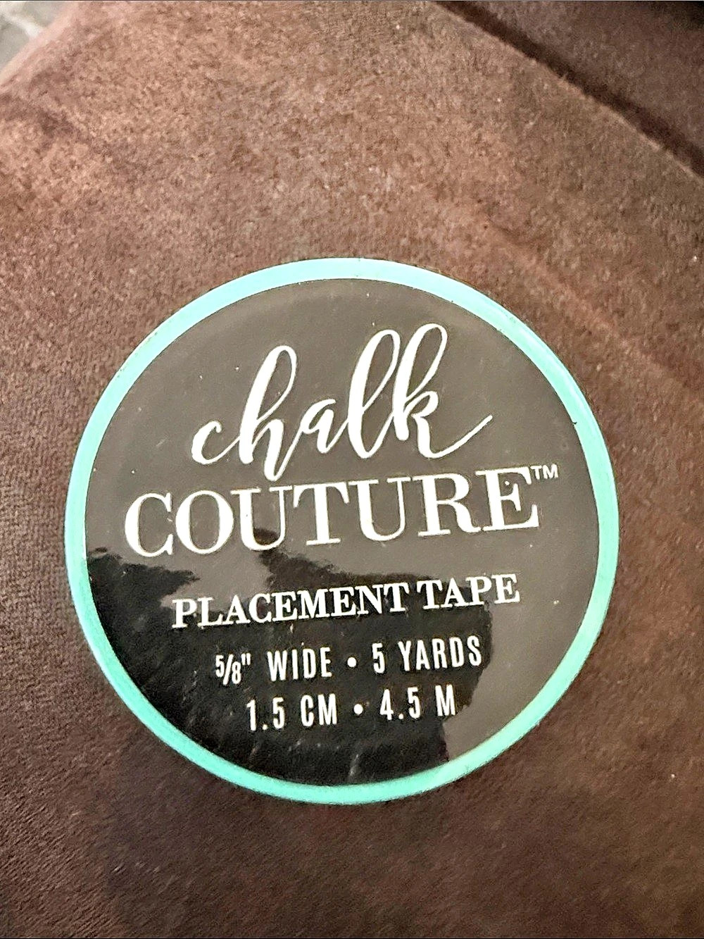 Chalk Couture Placement Tape (5yd) 5/8" Wide 5 Yards Green NWT unopened